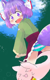 桜こまりちゃんイラスト