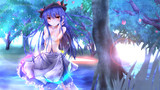 水浴び天子