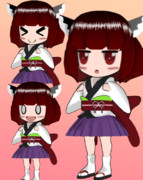 東北きりたん３Ｄ_立ち絵素材