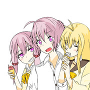 高校時代の純ゆかマキ