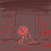 赤いクレヨン ニコニコ静画 イラスト
