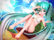 【ちびミクちゃん萌えリンク】いっしょにあそぼ…っ♡