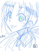 涼風アップ落書き