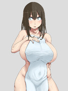 四白眼のメイドさん