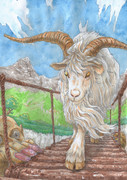 三匹の山羊のがらがらどん ニコニコ静画 イラスト