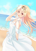 オフショルダー ニコニコ静画 イラスト