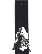 南雲ハジメ&ユエ短冊切り絵