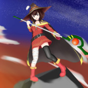 ひさびさのめぐみん