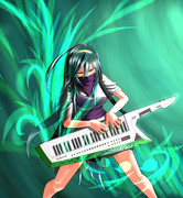 キーボード ニコニコ静画 イラスト