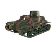 【MMDモデル配布】　九四式軽装甲車　【MMD陸軍】