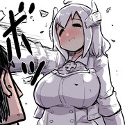 ローンちゃん、壁ドン。