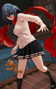 マスコットと少女