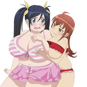 膨乳 ニコニコ静画 イラスト