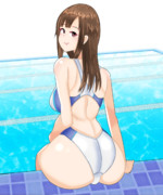 水本ゆかり×競泳水着