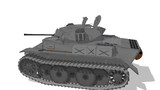 【MMD陸軍】2号戦車L型ルクス 2cm砲塔改造版