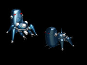 攻殻機動隊　タチコマを３DCGで作ってみた