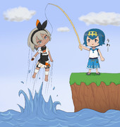 釣り ニコニコ静画 イラスト