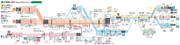 【JR西日本風】横須賀・中央・総武線路線図(系統別配色)
