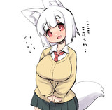おどおど後輩系おきつね