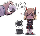 ローンちゃん愛情圧縮おにぎり