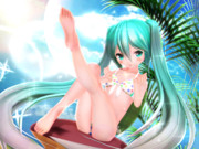 【ちびミクちゃん萌えリンク】ちびミクちゃんの 可愛いおみあし…♡