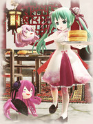 お団子ミクちゃん