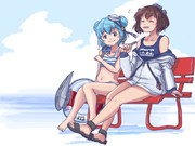 幸運駆逐艦たちの夏休み