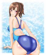 水本ゆかり×競泳水着