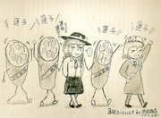 蓮子蓮子と連呼する蓮根連合の蓮子連行