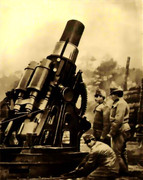 最終防衛線の砲