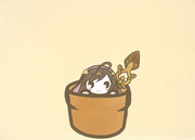 ホスタ ニコニコ静画 イラスト