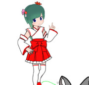 巫女なともえちゃん