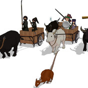 牛車 ニコニコ静画 イラスト