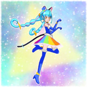 銀河に光る虹色のスペクトル！キュアコスモ！