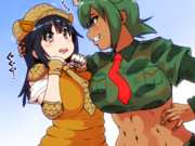 パワー系に弱い方のオオアルマジロちゃん