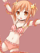 触手に絡まれるきららちゃん