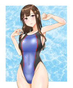 水本ゆかり×競泳水着