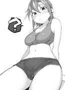 ちょっと見えてる李衣菜