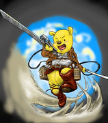 立体機動プーさん。