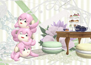 たこルカフェ絵画その３