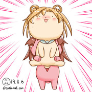 阿武隈　艦これワンドロ　190806