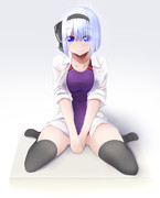 競泳水着Yシャツニーソ妖夢ちゃん