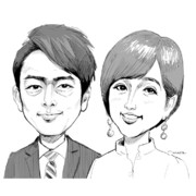 アナウンサー ニコニコ静画 イラスト