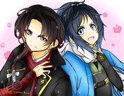 加州清光×大和守安定【描いてみた】