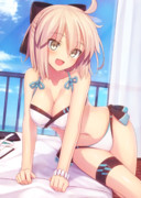 水着沖田さん。