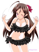 水着の間宮さん