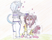 【ホロライブ】おかころナデナデ