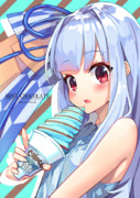 チョコミント葵ちゃん。