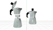直火式エスプレッソメーカー【MMDモデル配布】