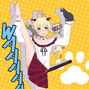 キャットタワーアキくん